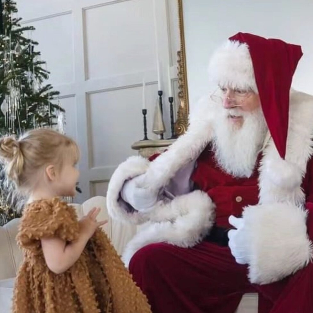 Santa and Child