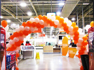 Balloon Arch for Store Opening in Toronto