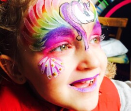 Unicorn Face Painting by JoJoFun