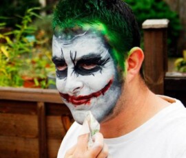 Joker Face Painting by JoJoFun
