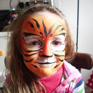 Tiger Face Painting by JoJoFun