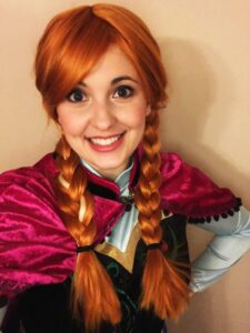 Frozen character for kids party in Toronto