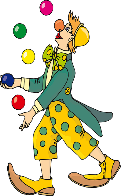 Circus juggling