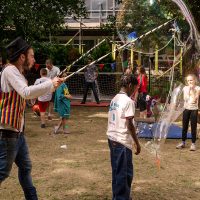 inside-a-bubble-london