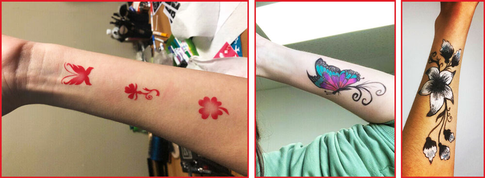 Airbrush Tattoo Artistes - JoJoFun Toronto Kids Party Entertainers